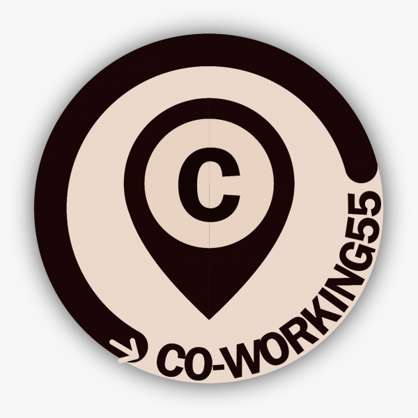 Логотип компании Коворкинг-Центр Co-working55