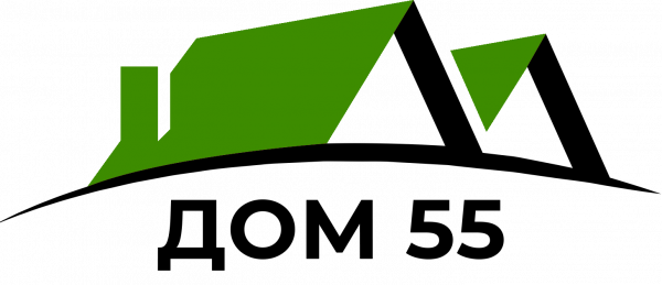 Логотип компании ДОМ 55