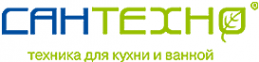Логотип компании САНТЕХНО