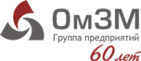 Логотип компании ОмЗМ-МЕТАЛЛ